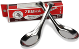 Zebra Stainless Steel Ramen Spoon (Pai 